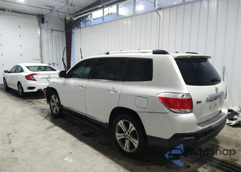 2011 Toyota Highlander Limited V6 from USA, damaged, VIN 5TDDK3EH4BS087784